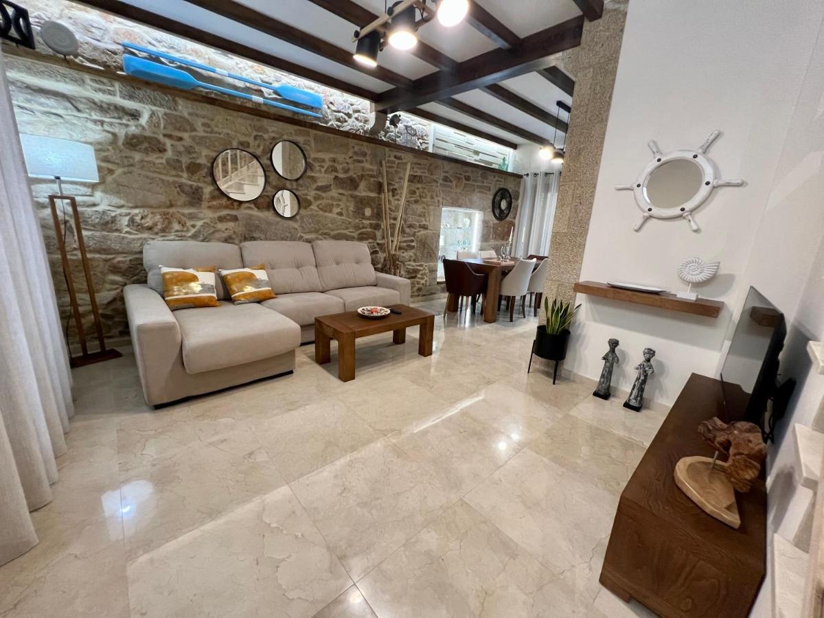 Willa Galihost - Preciosa Casa Marinera En Carril Vilagarcia de Arousa Zewnętrze zdjęcie